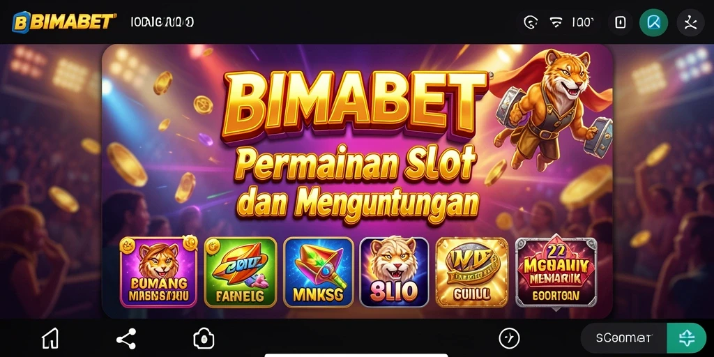 Tampilan gameplay BIMABET yang menakjubkan dan menyenangkan.