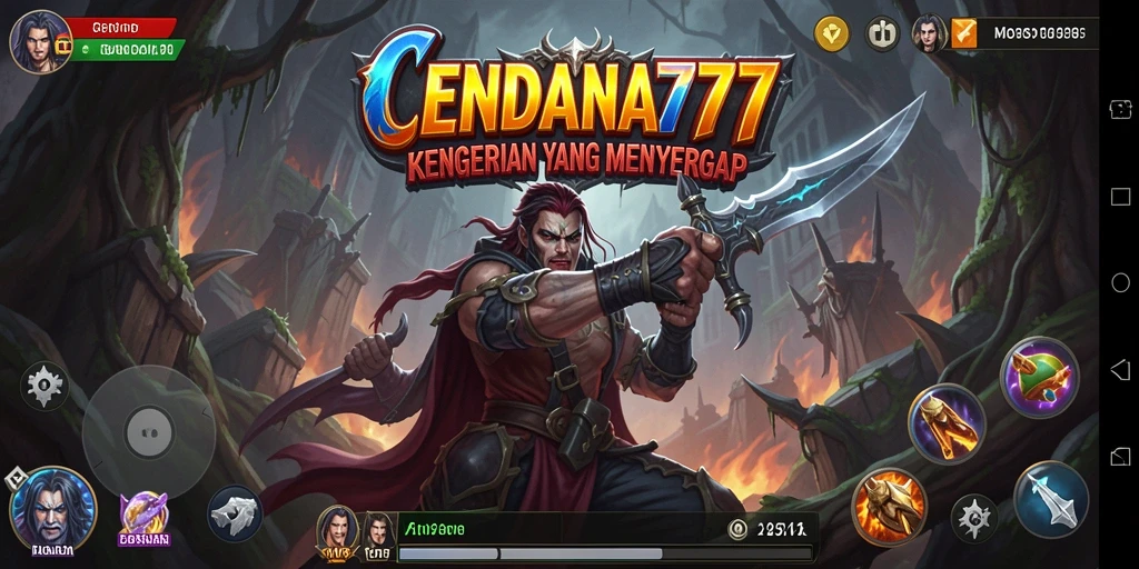 Tangkapan layar utama CENDANA777 menunjukkan suasana kengerian yang mencekam.