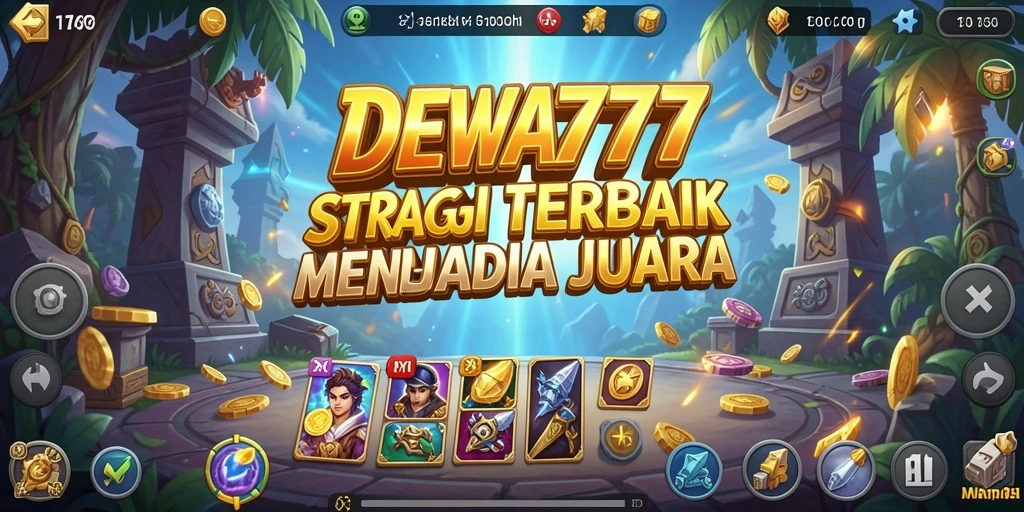 Tangkapan layar DEWA777 menampilkan strategi tempur yang seru dan mendalam.