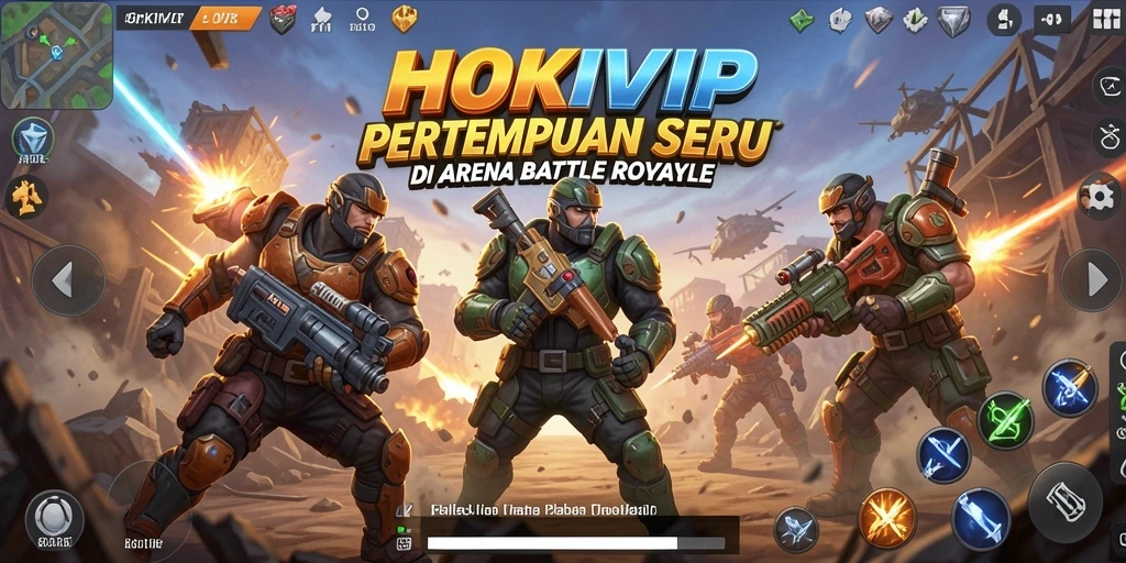 Screenshot gameplay HOKIVIP yang penuh aksi dan strategi