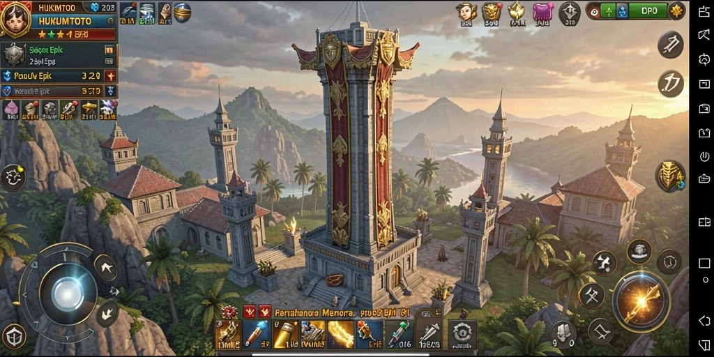 Tampilan gameplay HUKUMTOTO yang menarik dan dinamis.