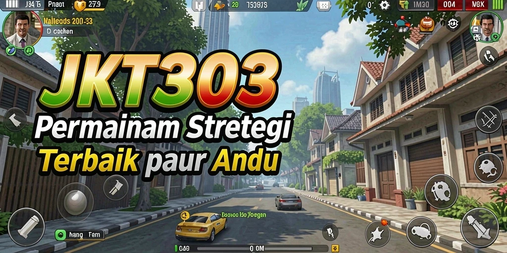 Screenshot gameplay JKT303 menampilkan pertempuran strategi yang seru.