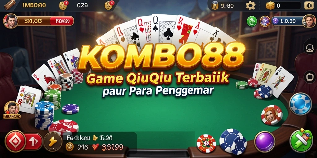 Screenshot gameplay QiuQiu dalam KOMBO88 yang mengasyikkan.
