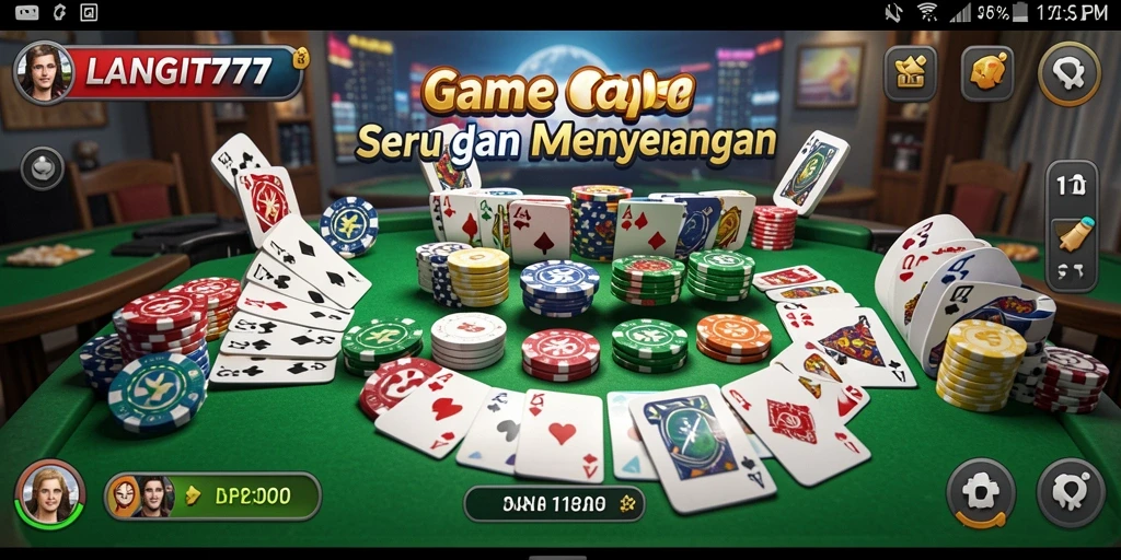 Tampilan gameplay LANGIT777 yang menarik dan interaktif.