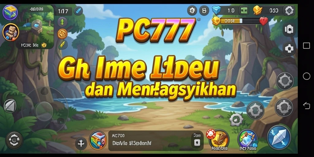Tampilan gameplay <strong>PC777</strong> yang menarik dan penuh warna.