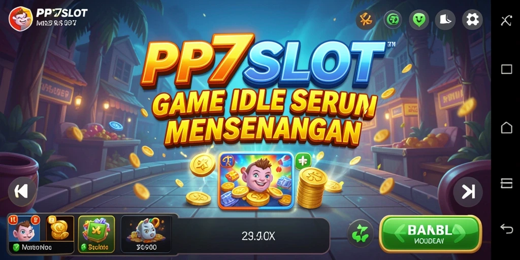 Menampilkan gameplay PP7SLOT yang menarik dan seru di setiap putaran slot.