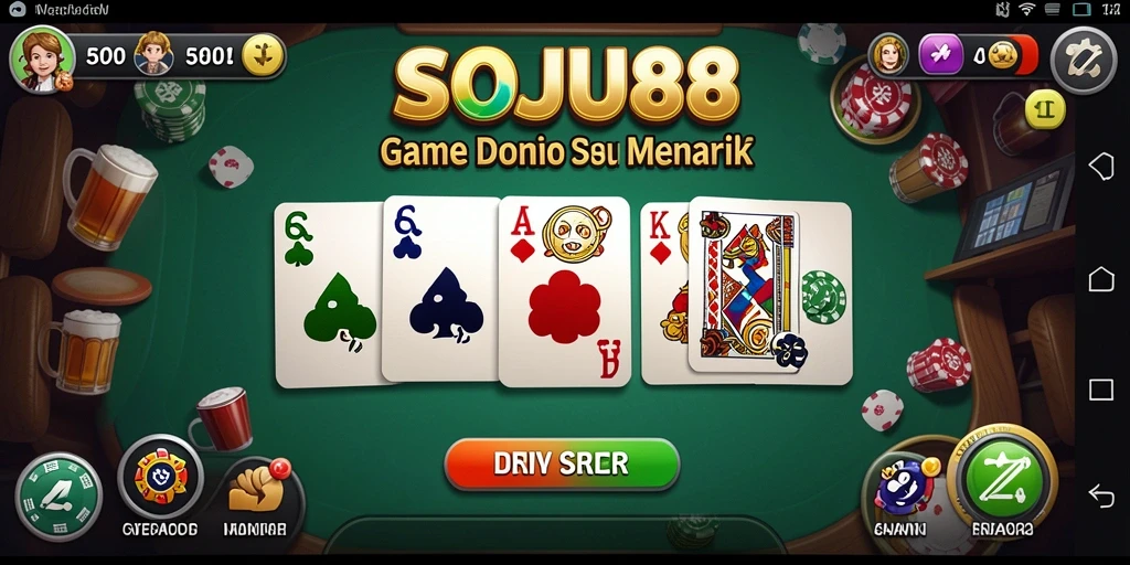 Tampilan gameplay seru dalam SOJU88 yang membuat ketagihan.