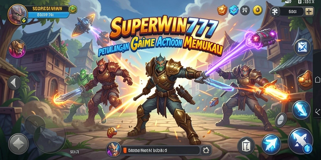 Tampilan gameplay seru dan mendebarkan dalam <strong>SUPERWIN777</strong>.